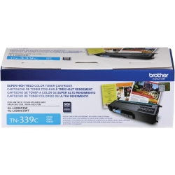 BROTHER 365 Days Warranty / Tn339C Super High Yield Original (Tn-339) Toner Cartridge, For: Hl-L9200CDw, L-9200CDt, Mfc-L9550CDw Extra Savings