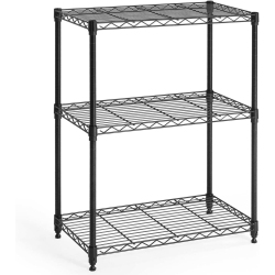 CAPHAUS Heavy-Duty Adjustable Height Wire Shelving Unit, Wire Rack Shelving, Metal Steel Storage Shelves, Garage Shelving Storage Organizer, Utility