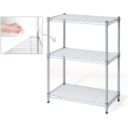 CAPHAUS Nsf Adjustable Height Wire Shelving W/liner, Basement Storage Shelving, Metal Steel Storage Shelving, Garage Shelving Storage Organizer