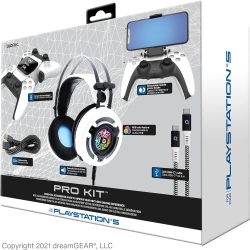 BIONIK - Pro Kit for Ps5: Headset, Charge Base, Phone Holder, Lynx & USB Cable