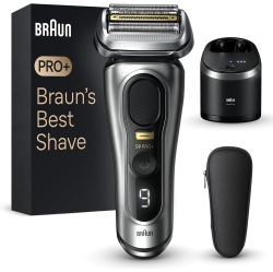 BRAUN Series 9 Pro+ Electric Shaver, Wet & Dry Electric Razor With Smartcare Center