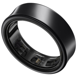 SAMSUNG - Galaxy Ring - Titanium - Size 12 In Black