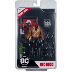 DC Direct Comic 7 Inch Action Figure Wave 7 - Hood (Batman Animated) In Red