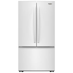 Whirlpool 36" 30.52 Cu. Ft. French Door Refrigerator with Water Dispenser (WRFF3336SZ) - Stainless Steel