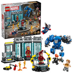LEGO Marvel: Iron Man's Laboratory - Hall Of Armor - 384 Pieces (76315)