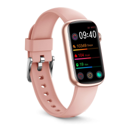 FITVII Slim Fitness Tracker \w Blood Pressure, 24/7 Heart Rate And Sleep Tracking, Ip68 Waterproof Activity Trackers And Smart Watches \w Step