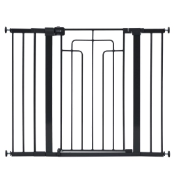 SAFETY 1ST Contemporary Tall And Wide Metal Gate- In Black