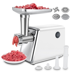 AXGEAR Electric Meat Grinder Sausage Maker Stuffer Beef Pork Stainless Food Mincer