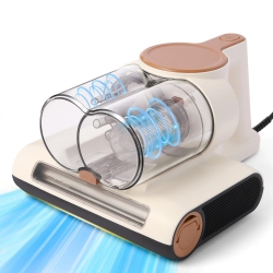 NIERBO Mattress Vacuum Cleaner, Couch Vacuum \w 16Kpa Suction & 40000Rpm Brush Roll & Heating Tech, 4 In 1 Handheld Vacuums for Dust And Pet Hair