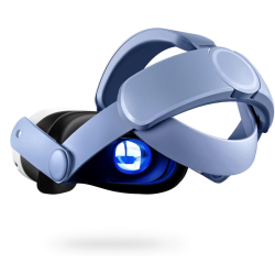 MEHIAZ Comfort Head Strap for Meta Quest 3S/quest 3, Ergonomic Design Reduce Face Pressure, Blood In Orange