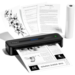 PHOMEMO M832 All-In-One Thermal Printer for A4 And Letter Size - With One Roll Paper Inside