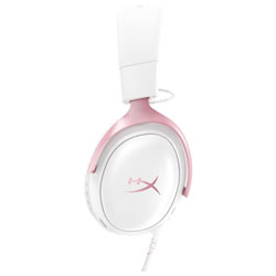HyperX Cloud III Wired Gaming Headset White/Pink Best Buy Canada