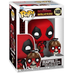 POP Marvel Deadpool & Wolverine 3.75 Inch Action Figure - Deadpool With Headpool #1400