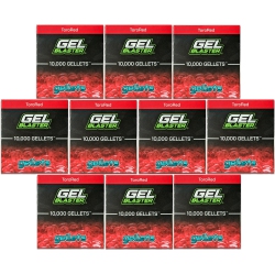GEL BLASTER Gellets - Official Refill Ammo for S - Increased Blasting Performance & Accuracy - Non-Toxic, No Cleanup, Stain-Free (100, 000 - Red)