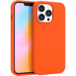 KROLEAR Liquid Silicone Case for Iphone 16 Pro Max, Silky Soft Touch Full-Body Protective Phone Case, Anti-Scratch Shockproof Cover \w Microfiber