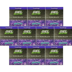 GEL BLASTER Gellets - Official Refill Ammo for S - Increased Blasting Performance And Accuracy - Non-Toxic, No Cleanup, Stain-Free (100, 000 - Purple)