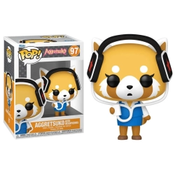 FUNKO Pop Sanrio Aggretsuko Vinyl Figure Aggretsuko With Headphones #97 (Tax Holiday)