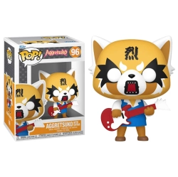 FUNKO Pop Sanrio Aggretsuko Vinyl Figure Aggretsuko With Guitar #96 (Tax Holiday)
