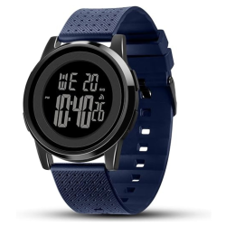 PRIME MADE Mens Watch Ultra-Thin Digital Sports Watch Simple Waterproof Stainless Steel Fashion Wrist Watch for Men Women In Multicolor