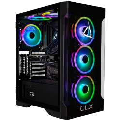 CLX Set Gaming Desktop- Liquid Cooled Intel Core Ultra 9 285K 3.7Ghz 24-Core Cpu, 64GB Ddr5 Memory, Rtx 4070 Super 12GB Gddr6X Gpu, 2Tb SSD, 4Tb