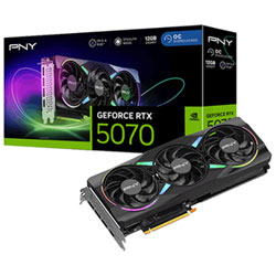 PNY GeForce RTX 5070 ARGB OC 12GB GDDR7 Video Card