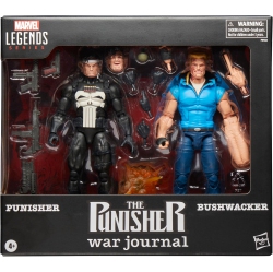 MARVEL Legends The Punisher War Journal 6 Inch Action Figure 2-Pack - Punisher And Bushwacker
