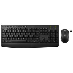 Best Buy Essentials Wireless 2.4G Ergonomic Keyboard & Mouse Combo - English