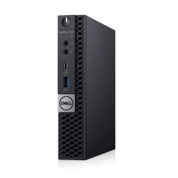 DELL Refurbished (Excellent) Optiplex 7070 Micro Desktop | Core I7 - 9700T - 1Tb SSD Hard Drive - 16GB Ram | 8 Cores 4.3 Ghz Win 11 Pro In Black