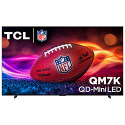 TCL 55" QM7K Series 4K UHD HDR QD-Mini LED Smart Google TV (55QM7K) - 2025