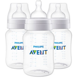 Philips Avent Anti-Colic 9 oz. Baby Bottle Set - 3 Pack