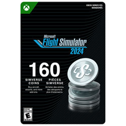 Microsoft Flight Simulator 2024 - 160 Pièces Simverse (Xbox Series X|S/windows) - Téléchargement Numérique