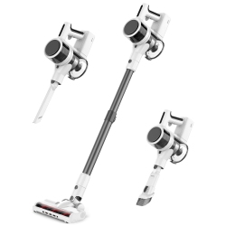 TEENDOW Powerful 50Kpa Cordless Stick Vacuum, Adjustable Vacuum Cleaner With 85, 000Rpm for Hardwood, Pet Hair, Rug And Carpet In White