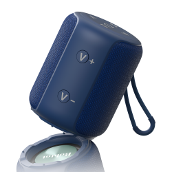 BOBTOT Portable Speaker Tooth 10W Peak, Ipx6 Shower Speaker, 25H Playing Time, Loud And Stereo Sound \w Bass, Dual Pairing, Small Tooth Speaker