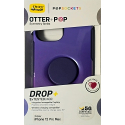 OTTERBOX + Pop Symmetry Case for Iphone 12 Pro Max - Violet Dusk In Purple
