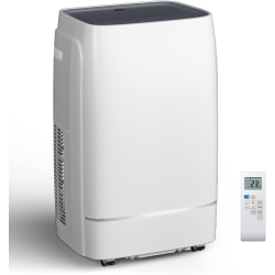 COWSAR 13000 Btu Portable Air Conditioner 4-In-1 Portable Ac Unit 24H Timer Room Air Conditioners 450 Sq.ft. Coverage ＜53Db Portable Air