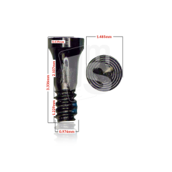 ESOURCE PARTS Premium Replacement Screw Box Refill for 1Q6 - 100 Quality Screws