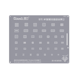 ESOURCE PARTS High-Quality Qianli Bumblebee Stencil Qs151 for Rf Power Amplifier Integrated Network 2