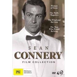 VIA VISION ENTERTAIN Sean Connery Film Collection (Woman Of Straw / The Molly Maguires / The Wind And The Lion / The Man Who Would Be King)