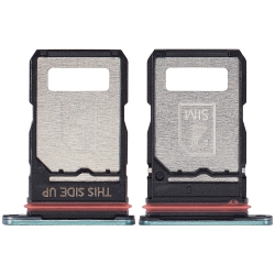 ESOURCE PARTS Premium Replacement Sim Card Tray for Motorola Moto Edge 30 Neo (Xt2245-1 / 2022) - Aqua Foam Color
