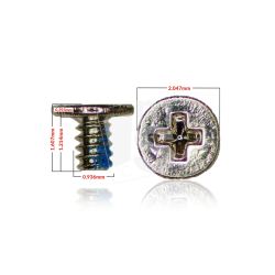 ESOURCE PARTS Premium Replacement Screw Box Refill for 1A5 - 100 Pack Of High-Quality Screws