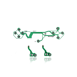 ESOURCE PARTS Premium Replacement Conductive Film Keypad Ribbon Cable for Playstation 5 Controllers Version 1