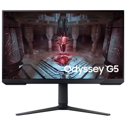 SAMSUNG Refurbished (Excellent) - Odyssey G5 27" Wqhd 165Hz 1Ms Gtg Va Led Freesync Gaming Monitor (Ls27Cg512Enxza)