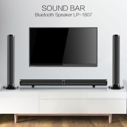 TOPTENG Detachable Surround Sound Bar Wireless Subwoofer 2 Speaker System Home Theater