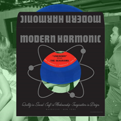 MODERN HARMONIC Seagrams - Unknown / Off Beat - (Colored Vinyl, Blue) - [Vinyl]