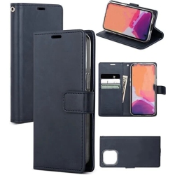 ZAMA Wallet Case for Iphone 16 Pro Max, Premium Pu Leather Flip Folio Case \w Card Slot, Stand Holder And Magnetic Closure Tpu Shockproof Interior