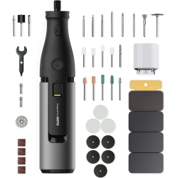 HOTO 12V Qwldm002 Rotary Tool Kit Pro, Up to 35000Rpm, Led Light, 36 Accessories