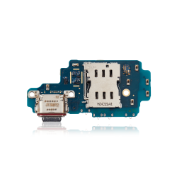 ESOURCE PARTS High-Quality Replacement Charging Port Board With Sim Card Reader for Samsung Galaxy S24 Ultra 5G (S928B) - International Version