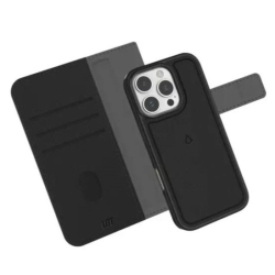 LBT Refurbished (Good) 2-In-1 Switch Wallet Case With Magsafe for Iphone 16 Pro - Sw-Ip1603 In Black