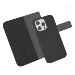 LBT Refurbished (Good) Switch Wallet Case With Magsafe for Iphone 15/14/13 - Sw-Ip1501 In Black