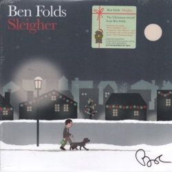 NEW WEST RECORDS Ben Folds - Sleigher - (Indie Exclusive, Colored Vinyl, Green, Sticker, Autographed / Star Signed) - [Vinyl]